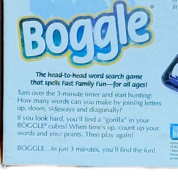Boggle letter cube spelling game - Picture 3 of 3